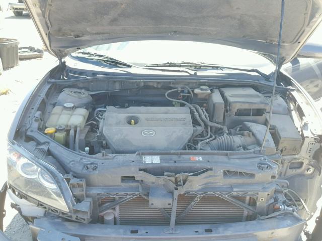 JM1BK324171657401 - 2007 MAZDA 3 S GRAY photo 7