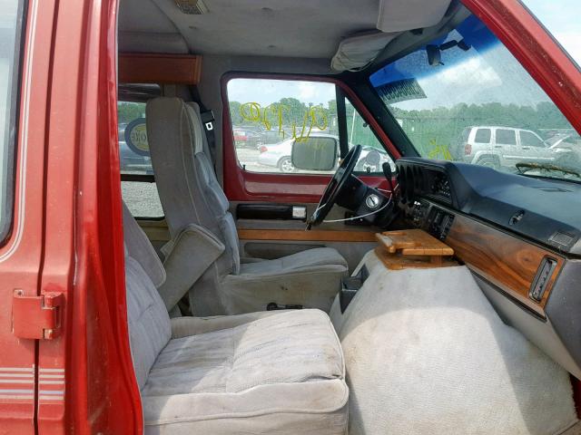 2B6HB21X4NK114761 - 1992 DODGE RAM VAN B2 BROWN photo 5