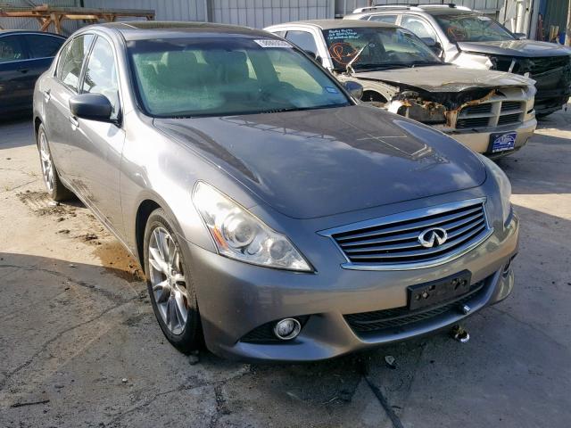 JN1CV6AP4CM628253 - 2012 INFINITI G37 BASE GRAY photo 1