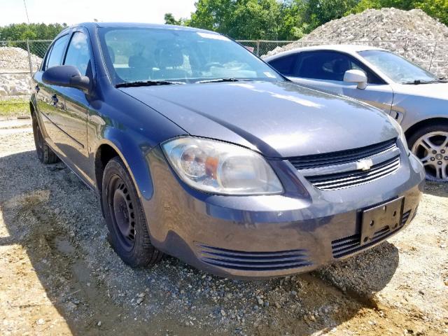 1G1AT58H497224212 - 2009 CHEVROLET COBALT LT BLUE photo 1