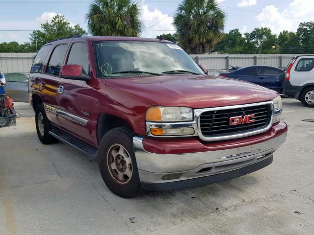 1GKEC13Z36R141215 - 2006 GMC YUKON MAROON photo 1