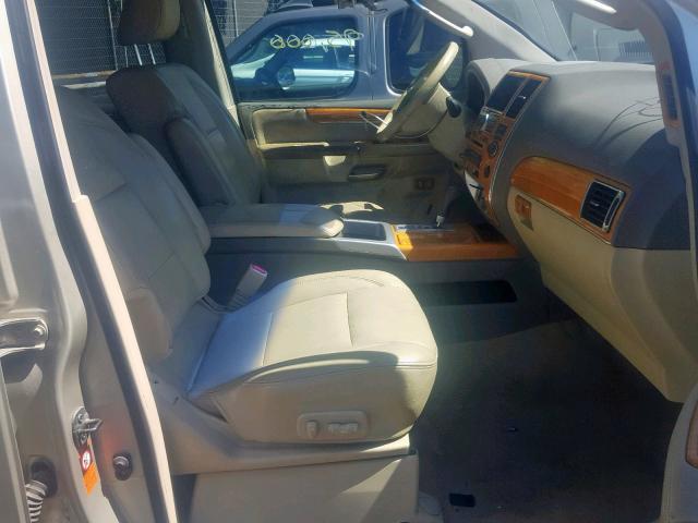 5N3AA08C48N905603 - 2008 INFINITI QX56 GOLD photo 5