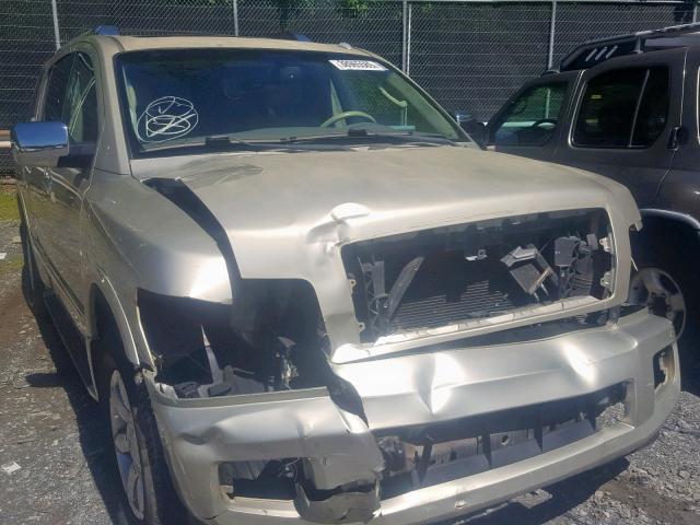 5N3AA08C48N905603 - 2008 INFINITI QX56 GOLD photo 9