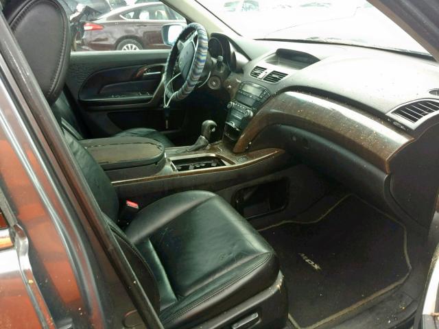 2HNYD2H23CH548920 - 2012 ACURA MDX BLUE photo 5