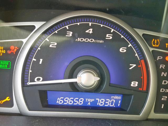 19XFA16999E017158 - 2009 HONDA CIVIC EXL 石墨色 照片 8