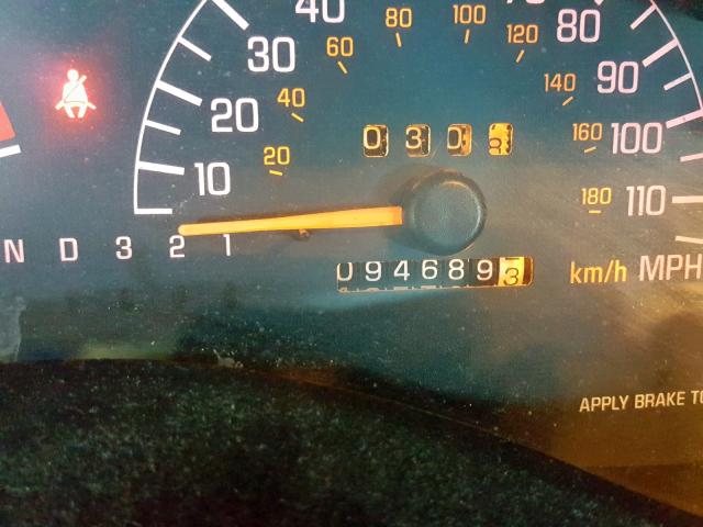 1G2WP52K63F165882 - 2003 PONTIAC GRAND PRIX BLACK photo 8