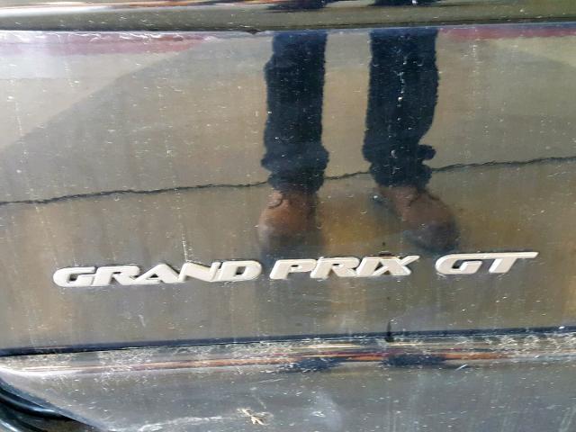 1G2WP52K63F165882 - 2003 PONTIAC GRAND PRIX BLACK photo 9