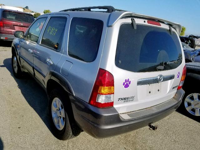 4F2CZ96123KM20567 - 2003 MAZDA TRIBUTE ES 银色 照片 3