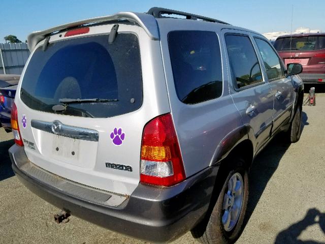 4F2CZ96123KM20567 - 2003 MAZDA TRIBUTE ES 银色 照片 4