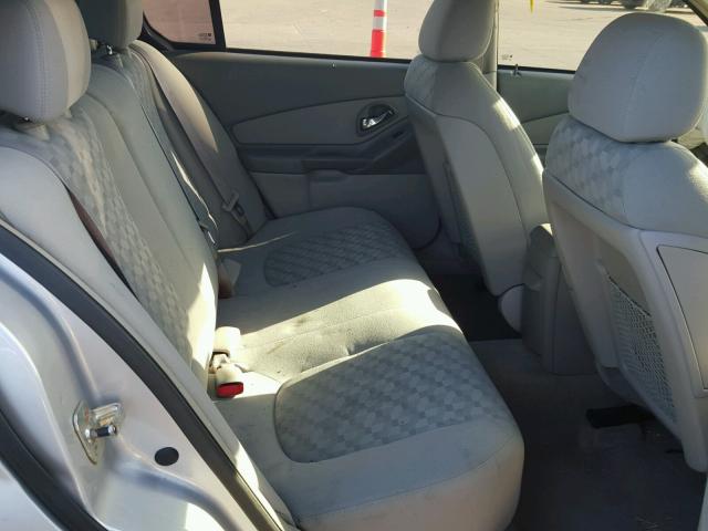 1G1ZT54825F194619 - 2005 CHEVROLET MALIBU LS 银色 照片 6