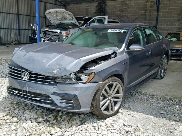 1VWDT7A37HC026516 - 2017 VOLKSWAGEN PASSAT R-L GRAY photo 2