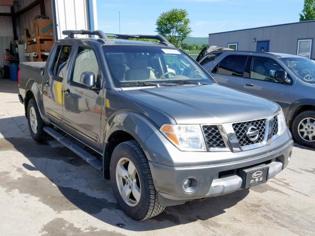 1N6AD07W46C463878 - 2006 NISSAN FRONTIER C GRAY photo 1