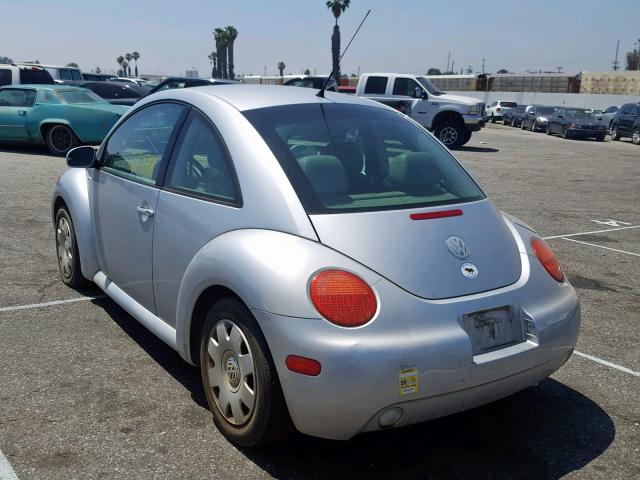 3VWCK21C72M459759 - 2002 VOLKSWAGEN NEW BEETLE Gümüş foto 3