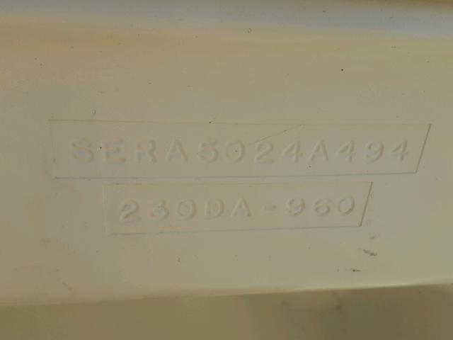 SERA5024A494 - 1994 SEAR BOAT WHITE photo 10