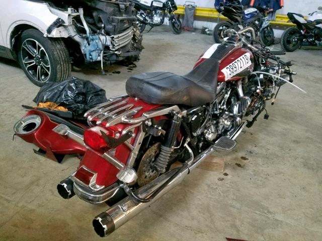 1HD1FC4187Y682854 - 2007 HARLEY-DAVIDSON FLHTCUI RED photo 4