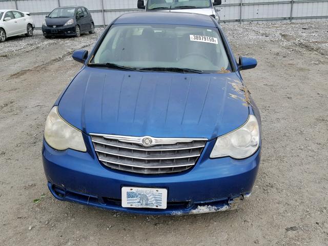 1C3LC56R18N300916 - 2008 CHRYSLER SEBRING TO BLUE photo 9