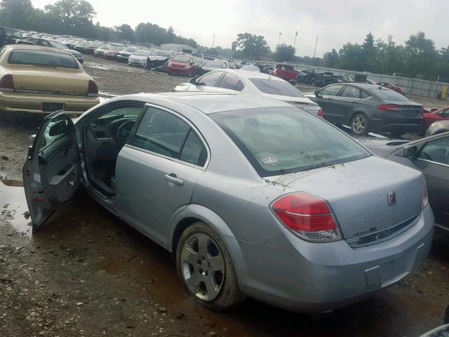 1G8ZS57BX9F137974 - 2009 SATURN AURA XE SILVER photo 3