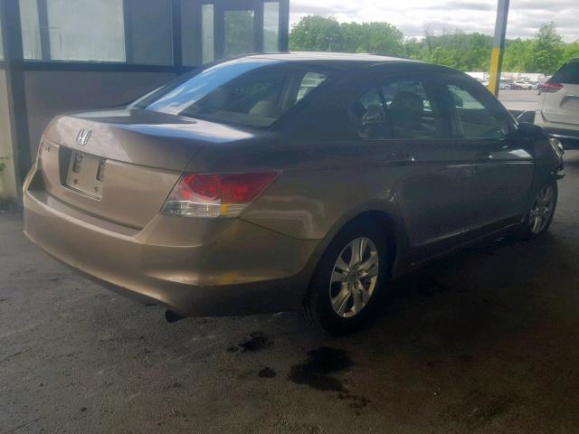 1HGCP26458A138249 - 2008 HONDA ACCORD LXP GOLD photo 4