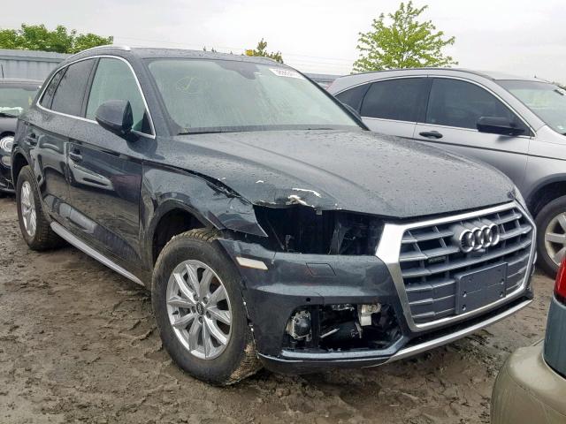 WA1CNAFY7J2117804 - 2018 AUDI Q5 PRESTIG GRAY photo 1