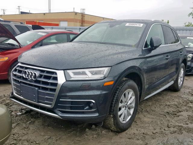 WA1CNAFY7J2117804 - 2018 AUDI Q5 PRESTIG GRAY photo 2