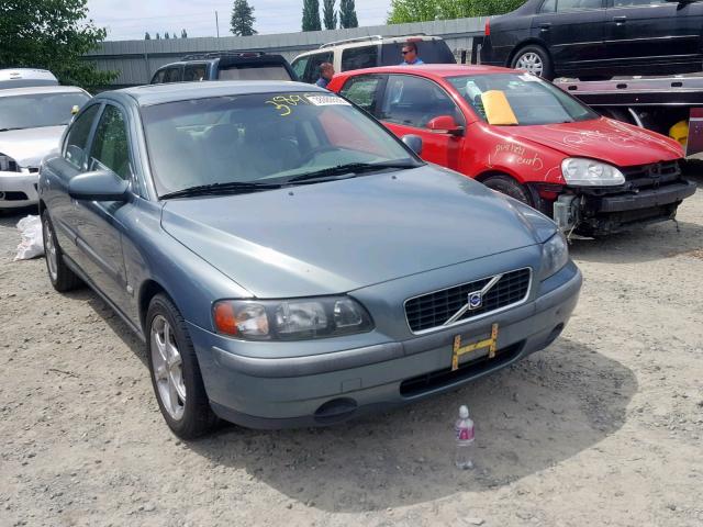 YV1RS58D822155161 - 2002 VOLVO S60 2.4T BLUE photo 1