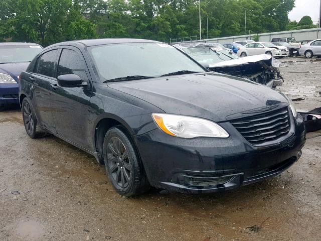 1C3CCBBG4CN184946 - 2012 CHRYSLER 200 TOURIN BLACK photo 1