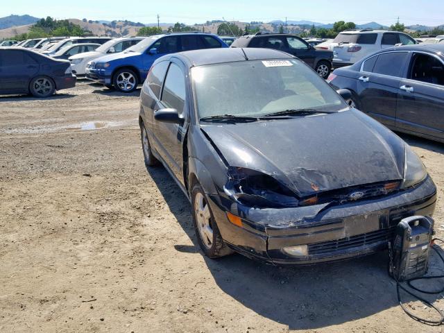 3FAFP31Z73R176333 - 2003 FORD FOCUS ZX3 BLACK photo 1