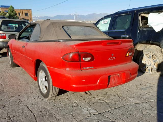 4G1JF32T0YB900755 - 2000 CHEVROLET CAVALIER Z RED photo 3