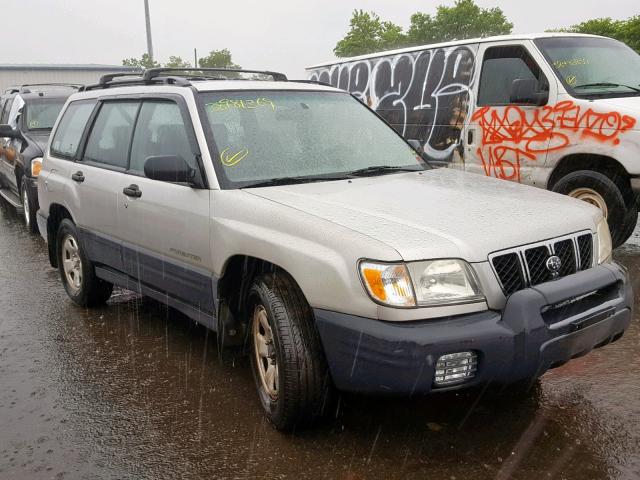 JF1SF63571H731678 - 2001 SUBARU FORESTER L SILVER photo 1