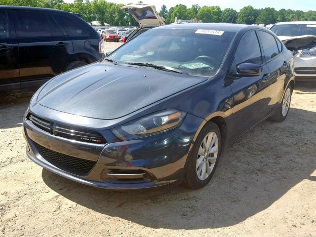 1C3CDFBB9ED677734 - 2014 DODGE DART SXT BLACK photo 2