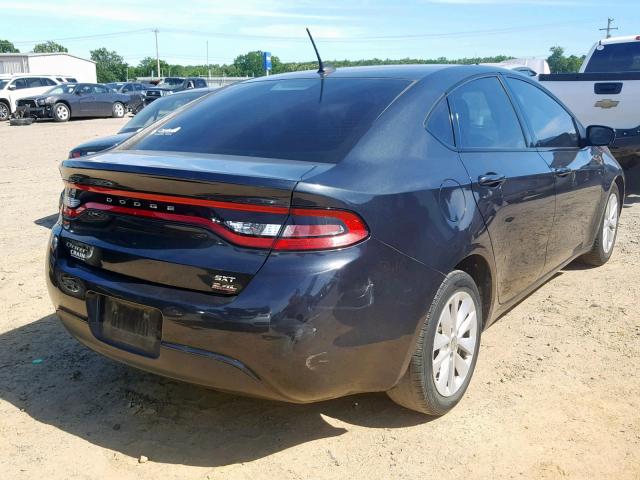 1C3CDFBB9ED677734 - 2014 DODGE DART SXT BLACK photo 4