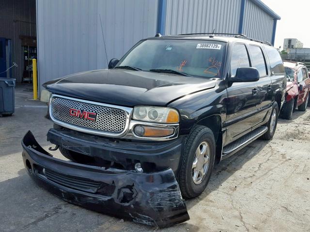 1GKFK66U54J249500 - 2004 GMC YUKON XL D BLACK photo 2