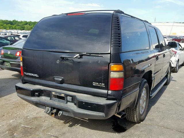 1GKFK66U54J249500 - 2004 GMC YUKON XL D BLACK photo 4