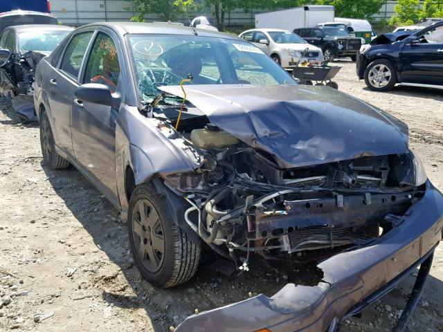 1FAHP34N67W363132 - 2007 FORD FOCUS ZX4 GRAY photo 1