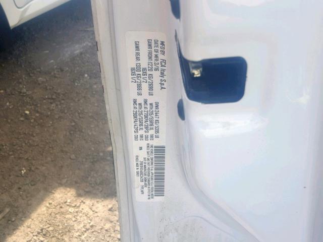 ZFBERFAT4G6C34209 - 2016 RAM PROMASTER 白色 照片 10