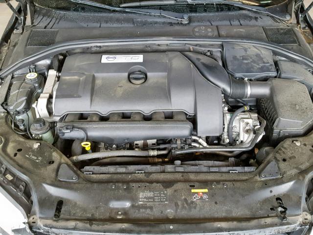 YV1992AH5A1117169 - 2010 VOLVO S80 T6 GRAY photo 7