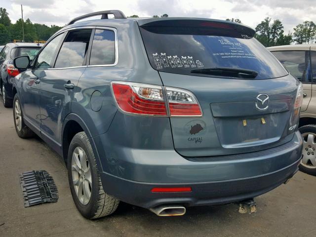 JM3TB2CA7B0303732 - 2011 MAZDA CX-9 TEAL photo 3