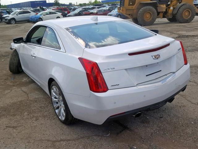 1G6AF1RX8K0118912 - 2019 CADILLAC ATS LUXURY WHITE photo 3