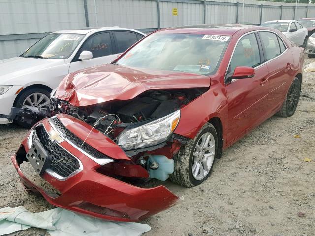 1G11C5SL8EF216692 - 2014 CHEVROLET MALIBU 1LT 红色 照片 2