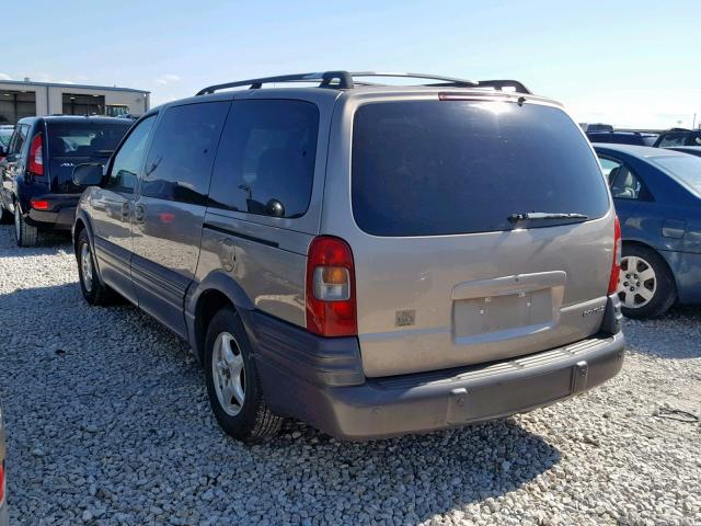 1GMDX03E73D211354 - 2003 PONTIAC MONTANA TAN photo 3