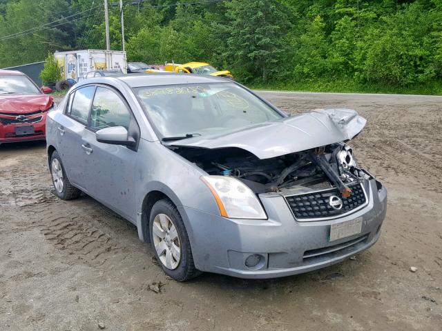 3N1AB61E58L677039 - 2008 NISSAN SENTRA 2.0 SILVER photo 1