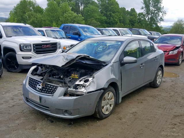 3N1AB61E58L677039 - 2008 NISSAN SENTRA 2.0 SILVER photo 2