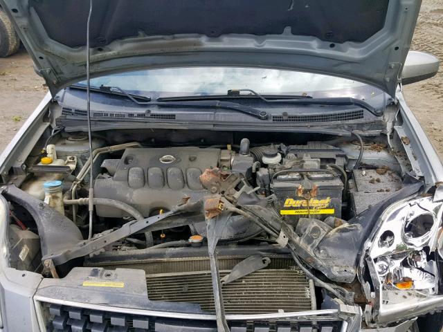 3N1AB61E58L677039 - 2008 NISSAN SENTRA 2.0 SILVER photo 7