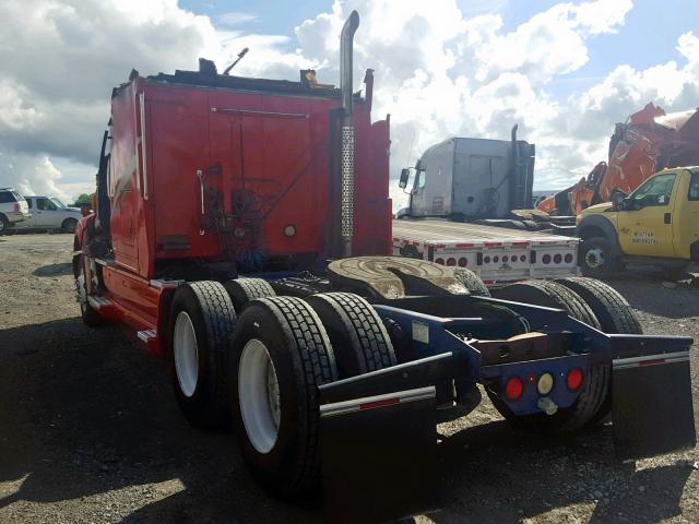 2FWJA6CG82AJ09116 - 2002 STERLING TRUCK ST 9500 RED photo 3