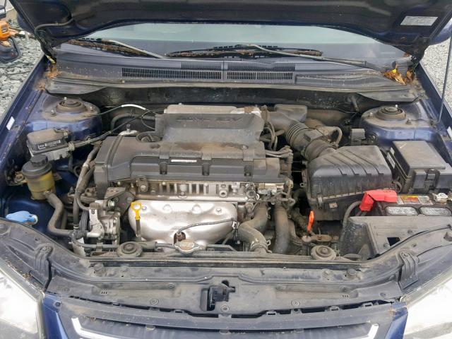 KNAFE221595631479 - 2009 KIA SPECTRA EX BLUE photo 7