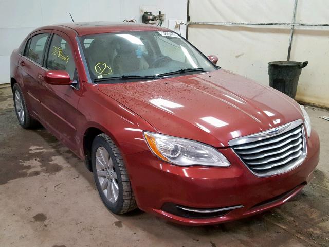 1C3CCBBG0DN678612 - 2013 CHRYSLER 200 TOURIN RED photo 1