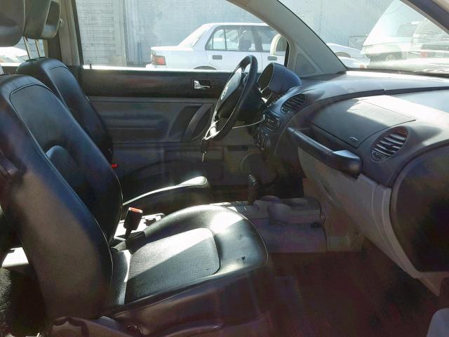 3VWCC21C7XM414955 - 1999 VOLKSWAGEN NEW BEETLE Ağ foto 5