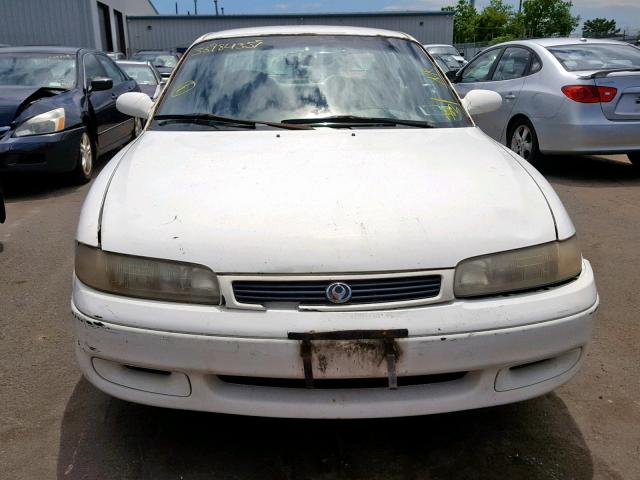 1YVGE22C1S5317756 - 1995 MAZDA 626 DX WHITE photo 9