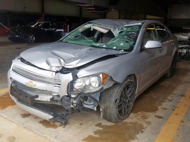 1G1ZC5E00CF352395 - 2012 CHEVROLET MALIBU 1LT 银色 照片 2
