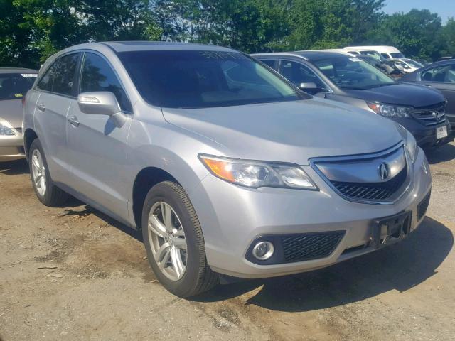 5J8TB4H53EL007319 - 2014 ACURA RDX TECHNO SILVER photo 1